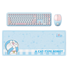  Combo Lót Chuột + Chuột Không Dây + Bàn Phím Không Dây ROCK