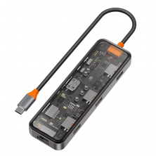 HUB chuyển đổi  Cyber 8in1 Type C - WIWU