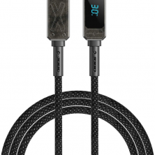 Cáp sạc nhanh hợp kim kẽm Titan - 100W - WIWU