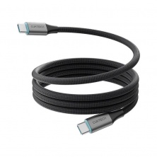 Cáp dù Cuktech C to C 6A 240W hít từ tính