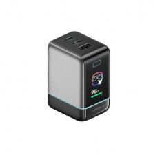 Củ sạc Cuktech 6 Ultra AD653U – 3 cổng USB-C×2 + USB-A, Sạc nhanh PD 3.0 / QC 4.0 / PPS, 100W 