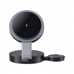 Đế Sạc Nhanh Không Dây 15W 3 IN 1 USAMS 