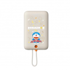 Pin Dự Phòng ROCK Doraemon TieTie with Type-C Built-in Cable 10000mAh 20W