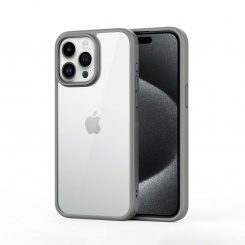 Ốp lưng Likgus lưng trong viền màu cho iPhone 15 Pro / 16 Pro / 16 Pro Max