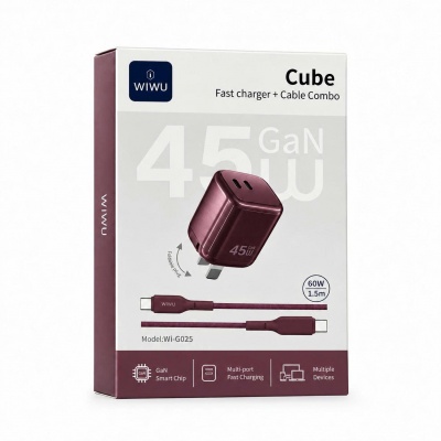 BỘ SẠC NHANH WIWU 45W G025