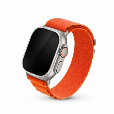 Kính Cường Lực HODA Sapphire Titanium Viền Kim Loại Cho Apple Watch Ultra 1/2/3