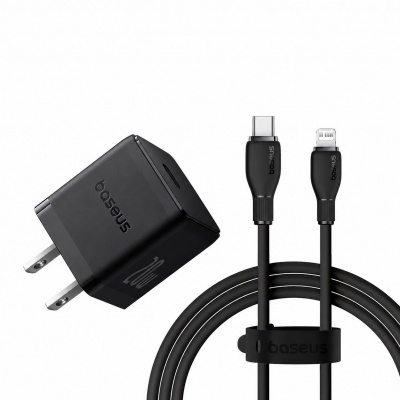 Bộ Sạc Nhanh Kèm Cáp Baseus Palm 1C 20W