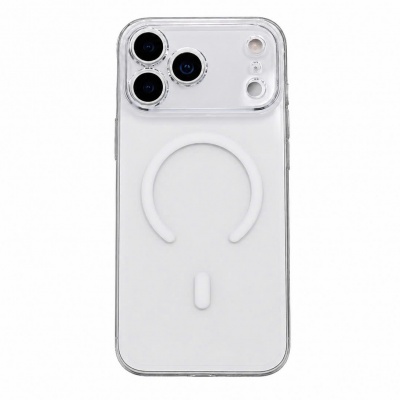 Ốp cứng Memumi Slim Magsafe trong suốt iPhone 17 series