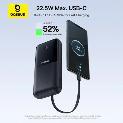 Pin Dự Phòng 20000mAh 22.5W Baseus 