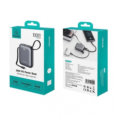 Pin Dự Phòng  10000mAh 20W USAMS CD258