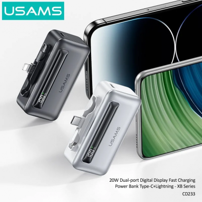 Pin Dự Phòng Mini 4500mAh 20W USAMS 