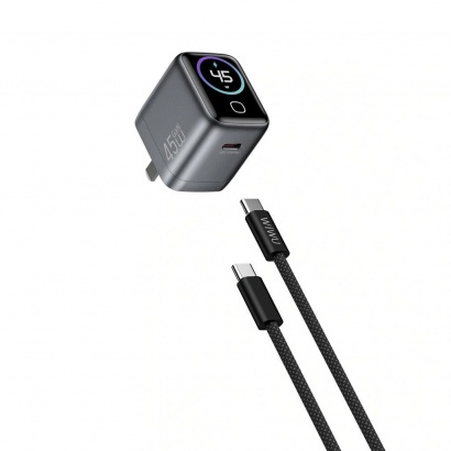 Combo Bộ sạc GaN WiWU Voyager 45W PD/QC CHG500