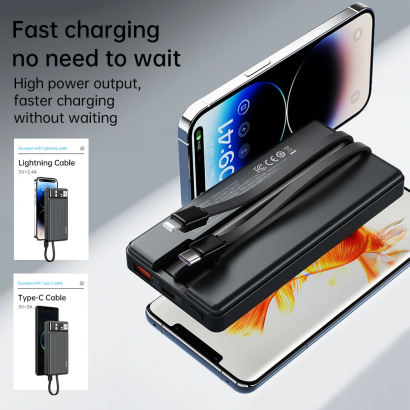 Pin dự phòng 10000mAh ROCK 