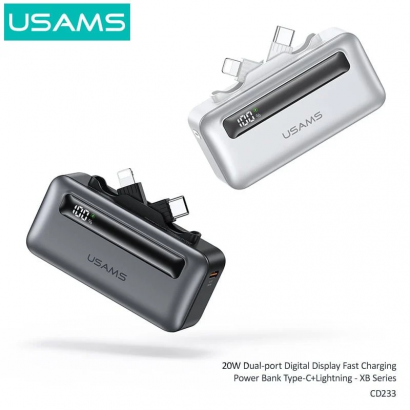 Pin Dự Phòng Mini 4500mAh 20W USAMS 