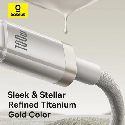 Cáp Sạc Nhanh C to C Baseus 100W
