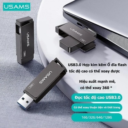 USB Type-C+USB3.0 256GB USAMS 