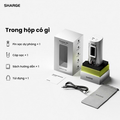Pin Dự Phòng SHARGE Shargeek 300 300W 24.000mAh