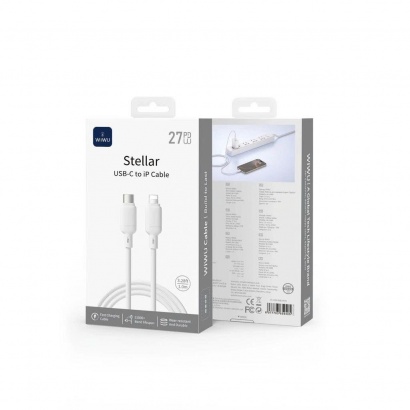 Cáp sạc nhanh WiWU Stellar Series C to L (1M)