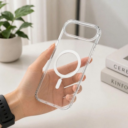 Ốp lưng iPhone 17 Air trong suốt MagSafe Le Prius