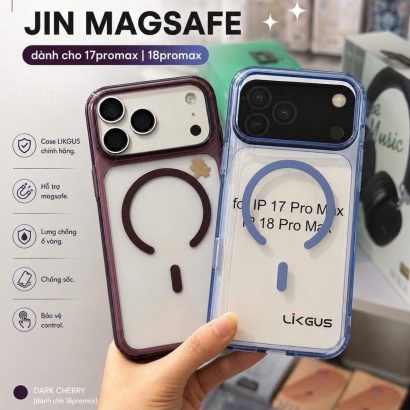 Ốp Lưng LIKGUS MAG Magsafe Cho iPhone 17 Pro Max / 18 Pro Max