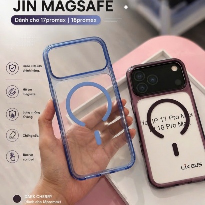 Ốp Lưng LIKGUS MAG Magsafe Cho iPhone 17 Pro Max / 18 Pro Max