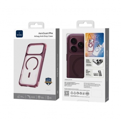 ỐP WIWU AG-202 AEROGUARD PRO – CHỐNG SỐC MAGSAFE | IP 17/18 PRO & PRO MAX
