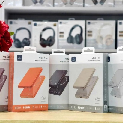 Pin Sạc Dự Phòng Từ Tính Siêu Mỏng WiWU SA23 10000mAh Mag Kada