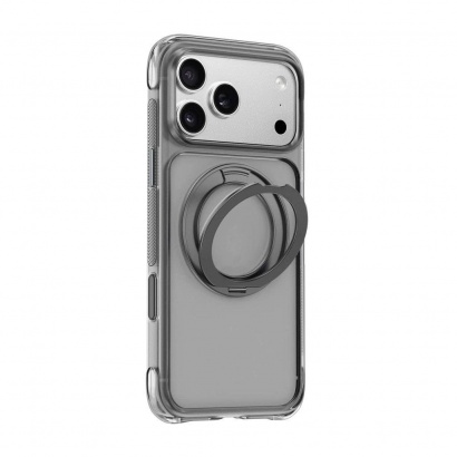 Ốp lưng iPhone 17/18 Promax WiWU AeroGuard Ultra chống sốc MagSafe giá đỡ xoay 360°