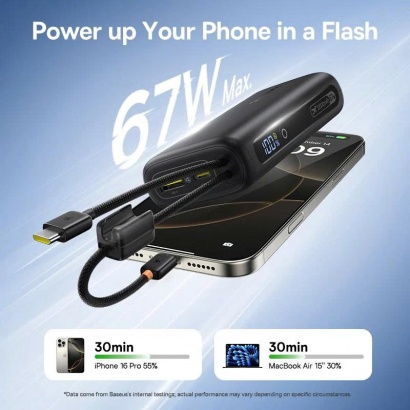 Pin Dự Phòng Baseus EnerFill FC41 10000mAh 67W