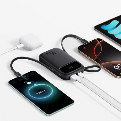 Pin Dự Phòng Baseus QPow 3 2*Type-C 45W 10000mAh