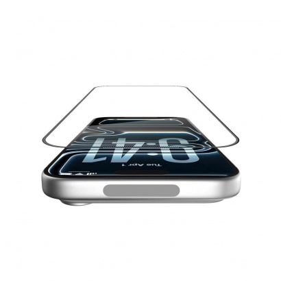 Kính Cường Lực Wiwu Ultra Hard 3D Kèm Khung Tự Dán – iPhone 17pro/promax