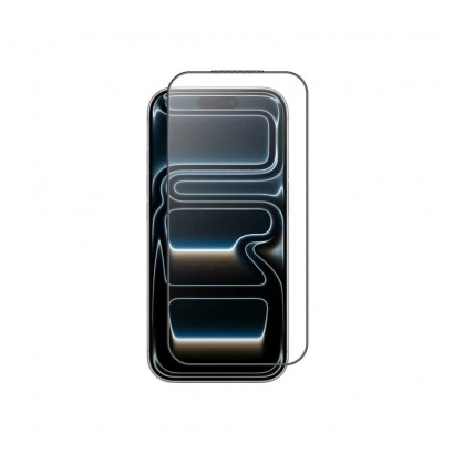Kính Cường Lực Wiwu Ultra Hard 3D Kèm Khung Tự Dán – iPhone 17pro/promax