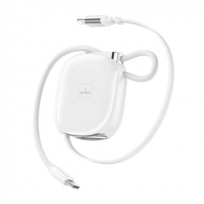 CÁP SẠC USB-C TO LIGHTNING CÓ THỂ THU GỌN WiWU 27W