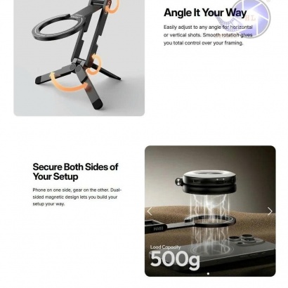 Chân tripod điện thoại MagSafe gấp gọn-Ulanzi MA60 