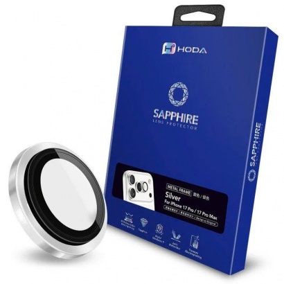 Kính Cường Lực Camera HODA Sapphire Cho iPhone 16 Pro/Pro Max, 17 Pro/Pro Max 