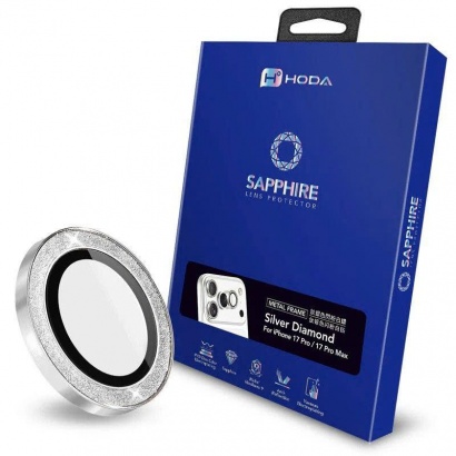 Kính Cường Lực Camera HODA Sapphire Cho iPhone 16 Pro/Pro Max, 17 Pro/Pro Max 