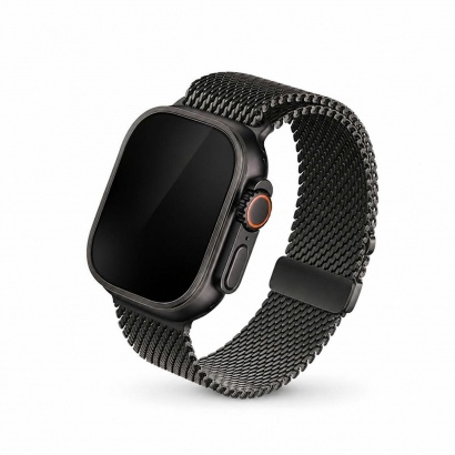 Kính Cường Lực HODA Sapphire Titanium Viền Kim Loại Cho Apple Watch Ultra 1/2/3