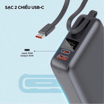Pin Sạc Dự Phòng Energizer 20.000mAh Sạc Nhanh 