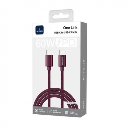 CÁP SẠC NHANH ONE LINK WiWU Wi-C126 60W
