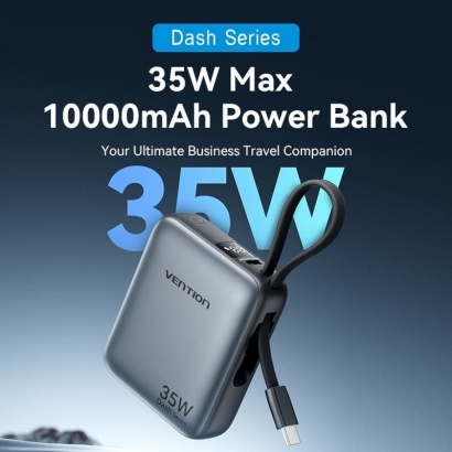 Pin Dự Phòng VENTION 10000mAh 35W - FHE