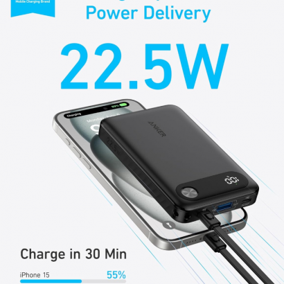 Pin Dự Phòng 10000 22.5W Anker 