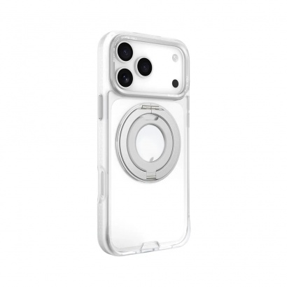 Ốp lưng iPhone 17 Pro/Promax Hoda Rough Magsafe with Stand Ring 360