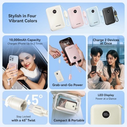 Pin Dự Phòng 10000mAh 22.5W VENTION FKA