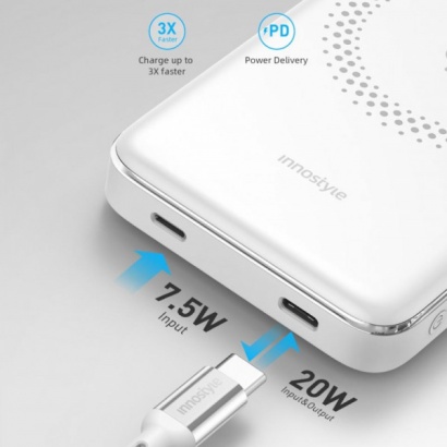 Sạc dự phòng Innostyle PowerMag Slim 10000mAh