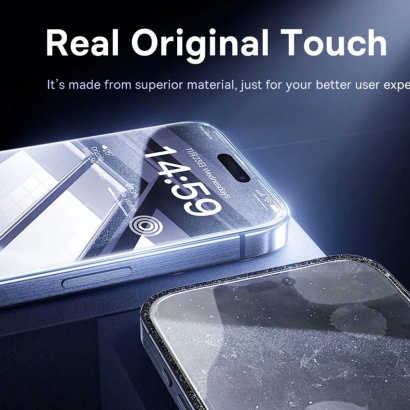 Kính Cường Lực iPhone 16 Pro, iPhone 16 Promax Baseus