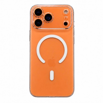 Ốp cứng Memumi Slim Magsafe trong suốt iPhone 17 series