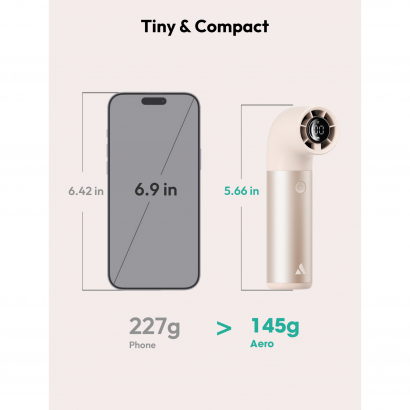 Quạt tích điện Mini cầm tay 2000mAh AECOOLY