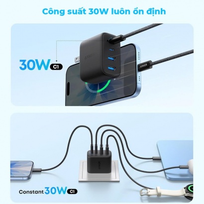 Củ Sạc Nhanh ANKER Zolo A121E 50W