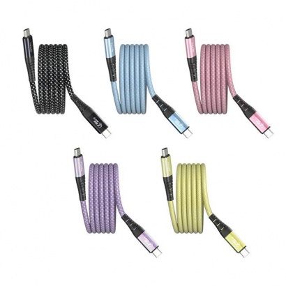 Cáp sạc nhanh bện dù HODA  240W