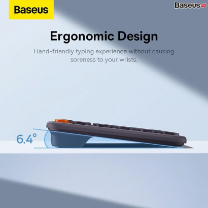 Bàn phím không dây hồng - Baseus 